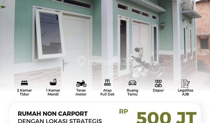 Rumah Baru Lb 54 Akses Motor Di Duren Sawit Jakarta Timur 1