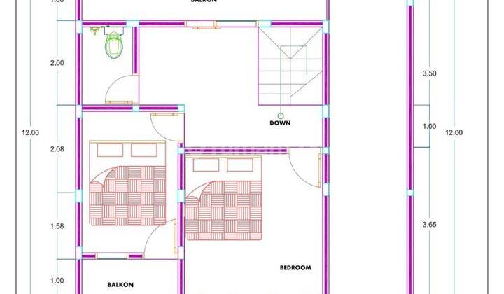Rumah Murah Di Karangploso Malang Skema Bayar Mudah 7