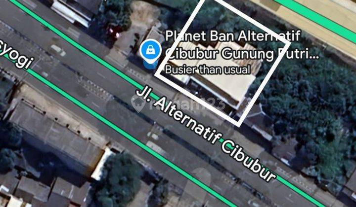 Dijual Tanah Komersil 730m2 Di Jl Alternatif Cibubur Bogor 1