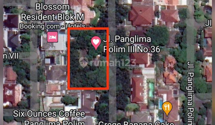 Dijual Tanah/Kavling jl Panglima Polim Kebayoran Baru Jakarta Selatan 8