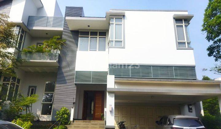 Dijual Rumah 2,5lt Taman Telaga Golf Bsd Tangerang Selatan 1