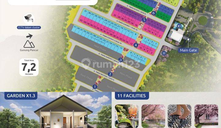 Rumah Sentul City Type Favorit Dengan Harga 765 Juta View Gunung 2