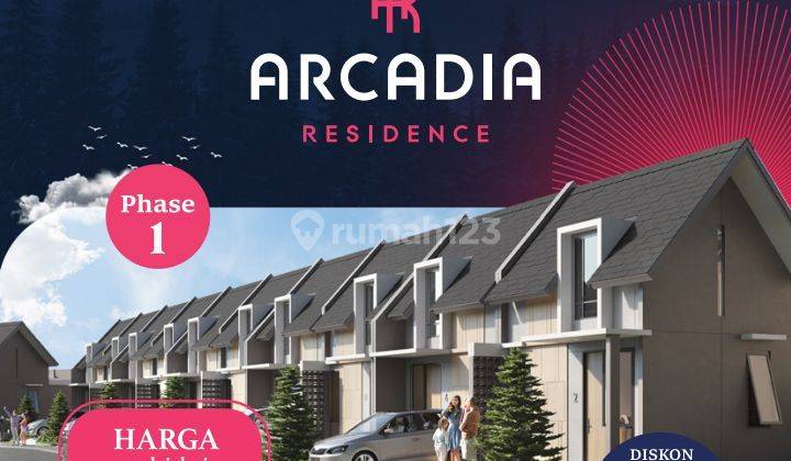 Cluster Terbaru Arcadia Di Sentul Bogor Harga 600jutaan 1