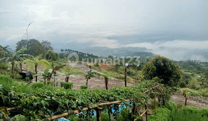 Tanah best view kaki gunung salak di cijeruk. 2