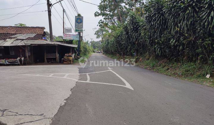 Tanah murah di bogor pinggir jalan raya Ciapus  2