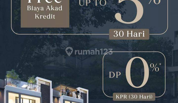 Rumah rooftop di Sentul city mewah nyaman  2