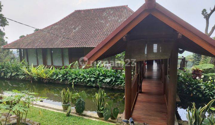 Villa di jual murah berlokasi di Cijeruk best view 1