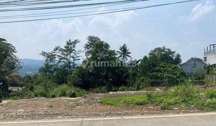 Tanah Pinggir Jalan Raya Gunung Geulis Cijayanti  1