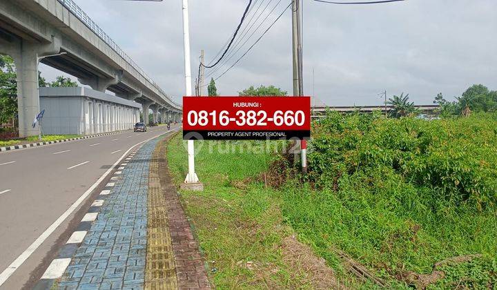 Dijual lahan 12.170m2 di Jln Gubernur H Asnawi Mangku Alam Palembang (Dekat Bandara Sultan Mahmud Badarudin 2)
 10