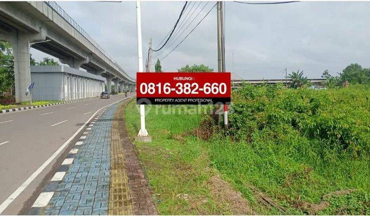 Dijual lahan 12.170m2 di Jln Gubernur H Asnawi Mangku Alam Palembang (Dekat Bandara Sultan Mahmud Badarudin 2)
 7