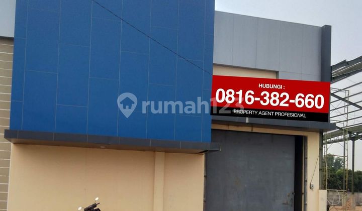 For Rent: 480m2 Warehouse in Sriwijaya Keramasan Warehouse Complex, near Palembang-Lampung Toll Gate