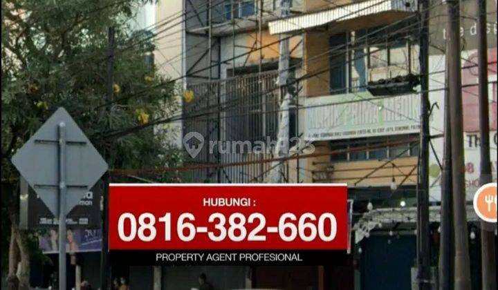 Dijual Ruko 4lt Strategis Jln Sudirman Palembang Depan Kodam 2