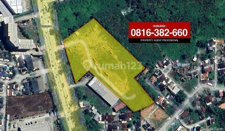 Dijual/Disewakan Tanah (22.708 M2) dipinggir jalan Soekarno-Hatta Palembang 2