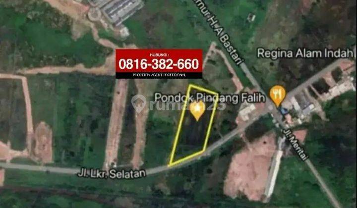 Dijual Tanah keras Jakabaring 13.500m2 Jln Gubernur H Bastari Lingkar Selatan Palembang 1