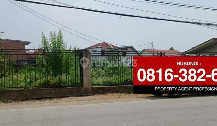 Dijual tanah 564m2 dipinggir jalan besar Gandus Palembang 1