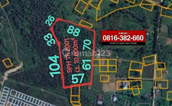 Dijual Tanah 1,06 Ha (10.600m2) di Sukosari Palembang 1