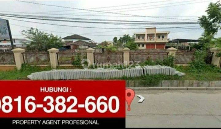 Dijual Tanah 1.535 + Ruko Jumbo 2 Lantai 360m2 di Musi 2, Jln Alamsyah Ratu Prawiranegara Palembang 1