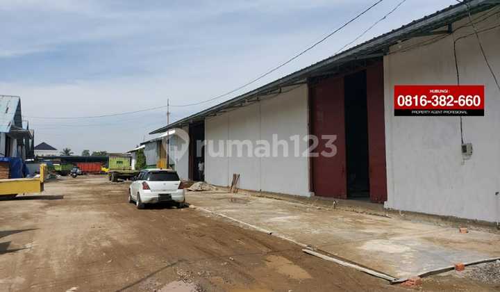 Warehouse for Rent in the Sukarno Hatta Warehouse Complex, Palembang