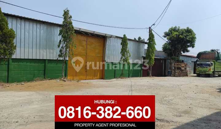 For Rent 306 M2 Warehouse in Sukarno Hatta Warehouse Complex, Palembang