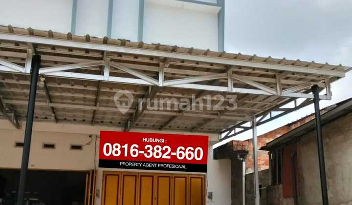 For Sale: 1 New 3-Storey Shop House in Sukabangun 2, Palembang 2