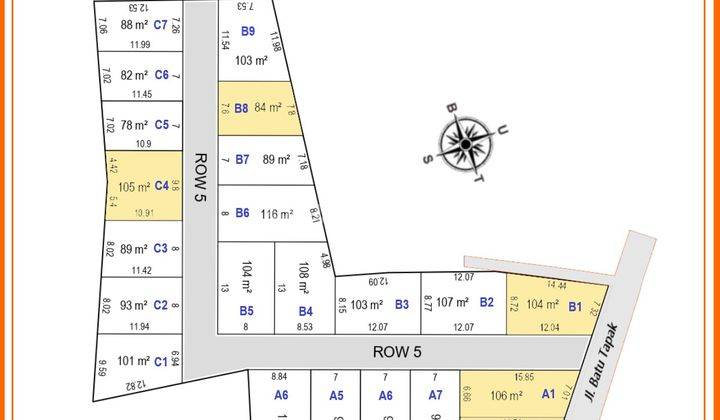 Kavling 80 Jutaan Dekat Pasar Parung. Terima SHM Per Unit 2