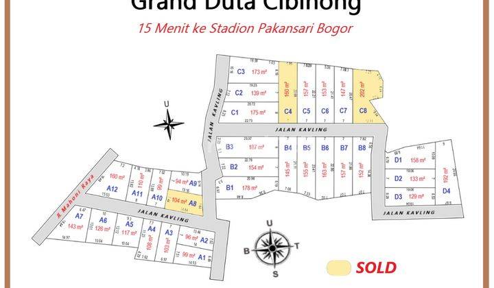 Dekat Stasiun Bojong Gede, 2 Jt an. Angsur 12x Non Bunga 2