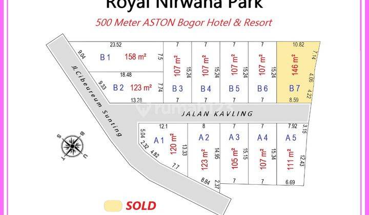 Dekat The Jungle Waterpark Bogor, Shm. Bisa Dicicil 12x 2