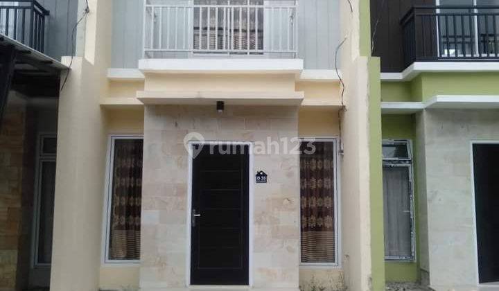 Rumah over kredit 2 lantai 80 jt strategis bebas banjir 1