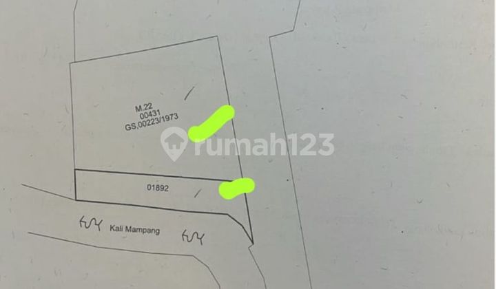 J041 - Rumah Strategis Lb/Lt 400/794, 50% NJOP, Tenderan, Jaksel