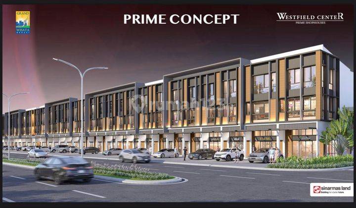 Q001-Ruko Eksklusif Westfield Center, Grand Wisata, Bekasi 134 m2 1