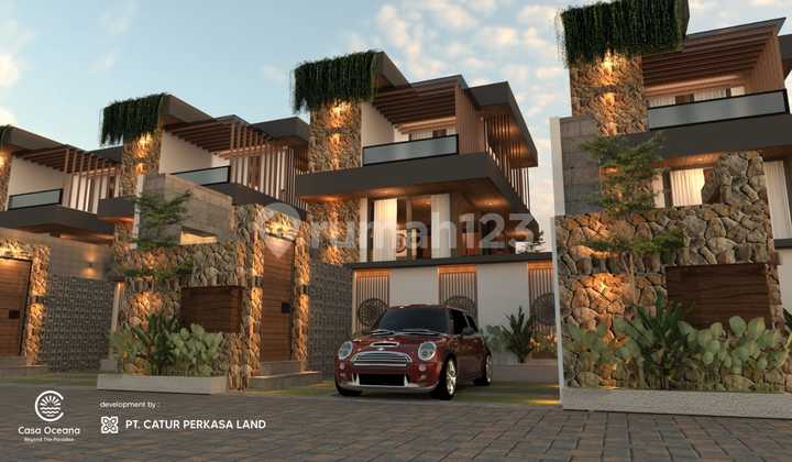 VILLA CANTIK VIEW LAUT HARGA MURAH DI BENOA BALI 4
