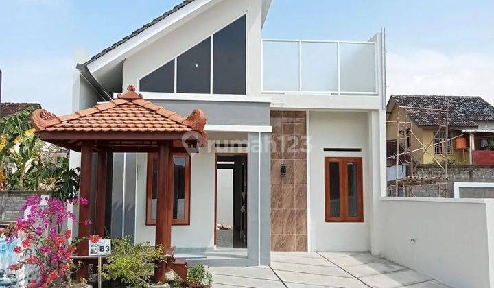 Rumah Bangunan 1 Lantai Ada Rooftop Di Kalasan Sleman 1