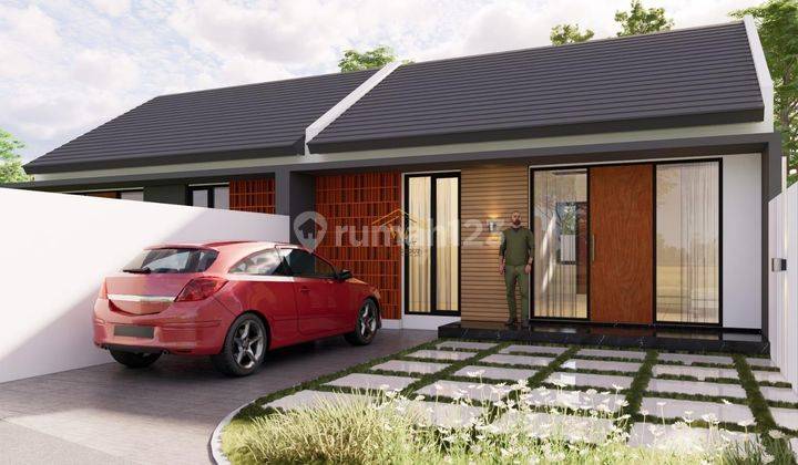 Rumah Tanah Luas Desain Modern Di Sewon Bantul 1