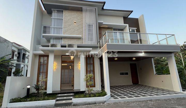 Rumah Mewah Siap Huni Full Furnish Cluster Exclusive Di Jakal Km9 1