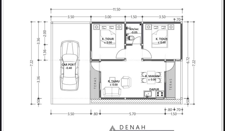 Ready to Occupy House (Final Finishing in Progress) Margoluwih Seyegan Sleman