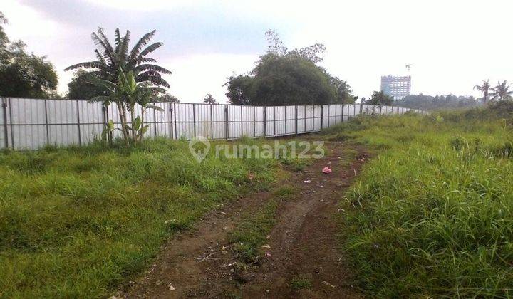 Dijual Tanah Komersial Hrg Njop Samping Ui Depok Posisi Pinggir Jalan Raya Utama 1