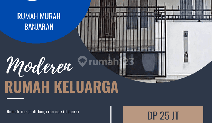 Di Jual Rumah Siap Bangun Dekat Tempat Wisata Banjaran 1