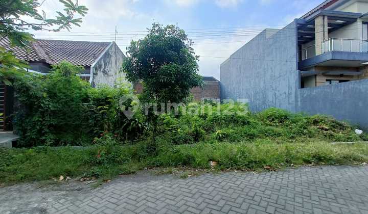 Tanah SHM luas 151m2 cocok untuk rumah kos jl bunga2 lowokwaru