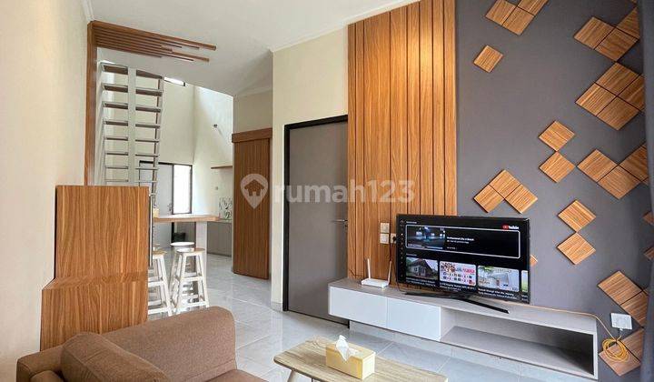 Rumah modern minimalis full furnish sawojajar malang 2