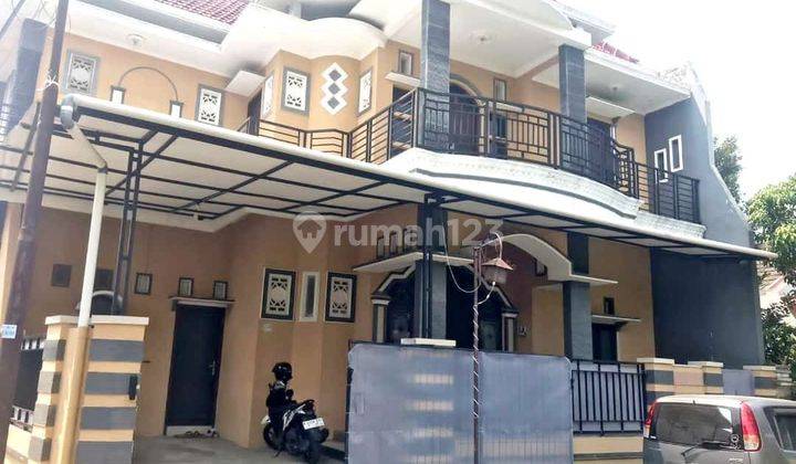 Rumah luas 172m² siap huni depan fasum area sawojajar malang 1