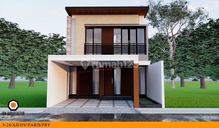 Rumah Baru Minimalis Modern 1,5 Lantai Kawasan Sawojajar 1