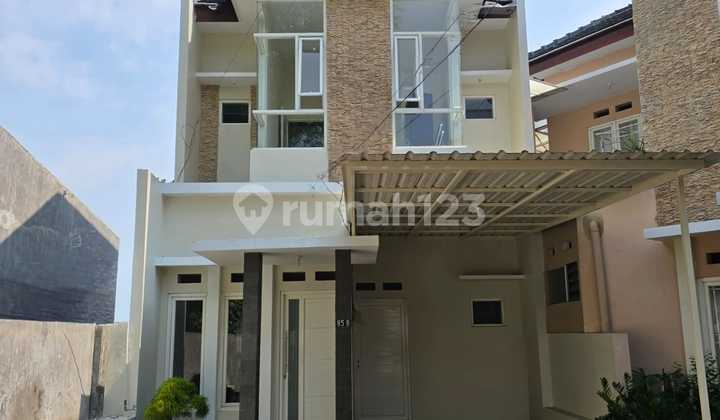 Dijual Rumah Minimalis 2 Lantai Siap Pakai Jl Saxofone Lowokwaru