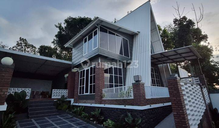 Rumah vila luas 1500m2 plus furnished area bumiaji batu 1