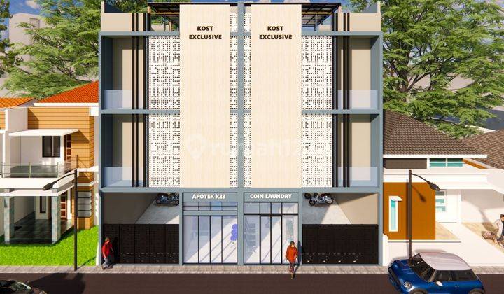 Rumah Kos Eksklusif Plus Toko di Kawasan Premium Soekarno Hatta  2