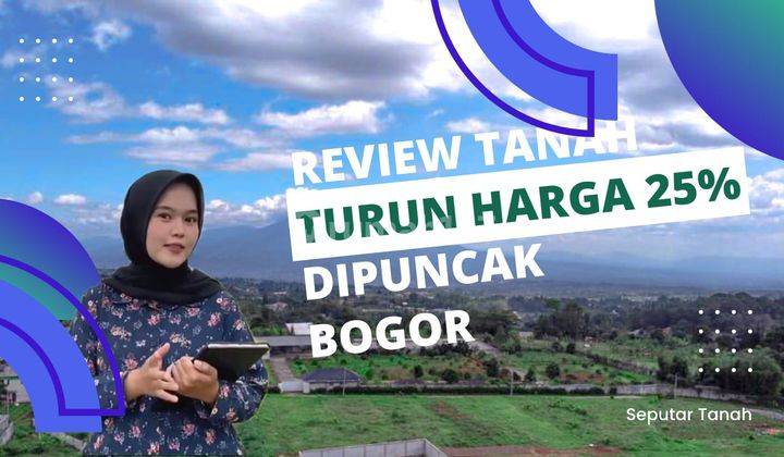 Tanah Kavling View Pegunungan Bogor 1