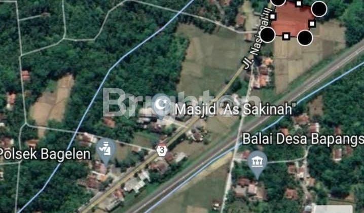 INVESTASI MENGUNTUNGKAN TANAH KOSONG PINGGIR JALAN NASIONAL WATES PURWOREJO 2