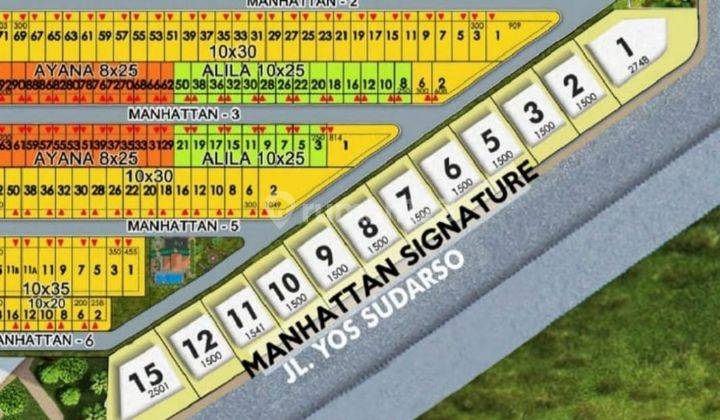 Disewakan Kavling Komersial di Pik 2,luas 2500 M,harga 1,1 M Thn Nego 1