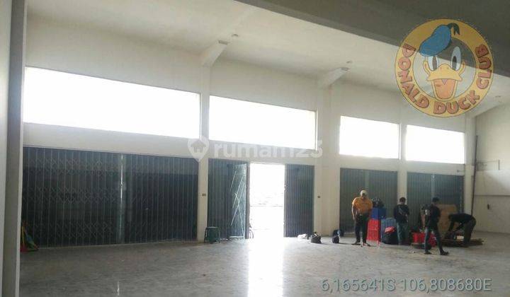 Gudang Ex Showroom di Hasyim Ashari,jakpus,luas 464,9m,harga 800 Jt Th 1