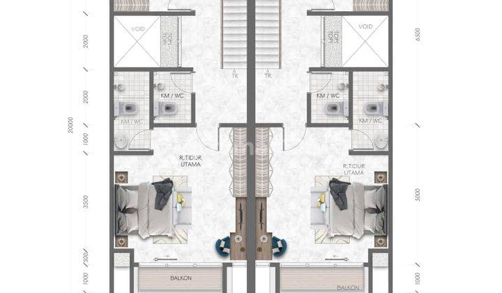 Rumah Indent di Metland,hanya Ada 2 Unit,uk 5x20m, Shm,harga 2,799 M  2