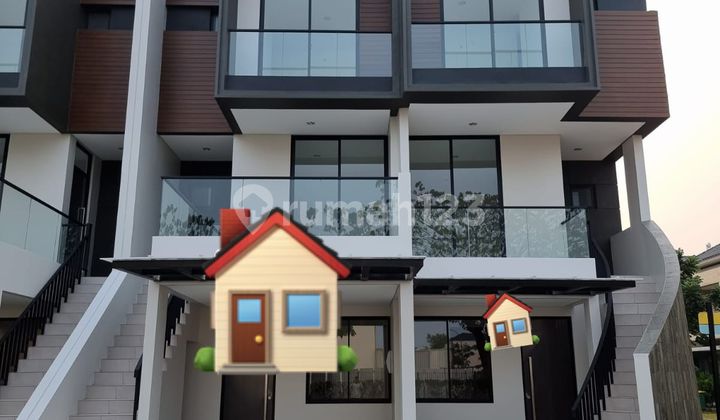 Rumah di Golf Island,Pik,Uk 5x15m,3 lantai,Ppjb,Harga:3 M